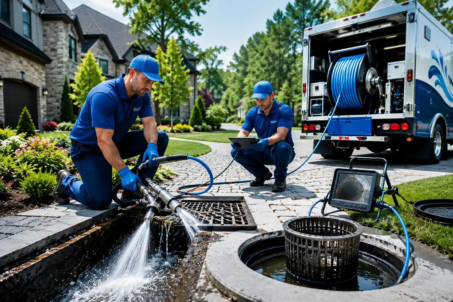 Local outdoor drain cleaning professionals in Hickman, TN